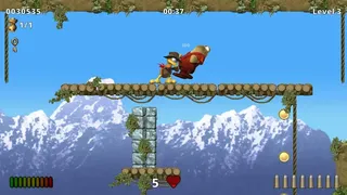 Скриншот 2 к игре Moorhuhn - Crazy Chicken 'Ловушки и Сокровища 2'