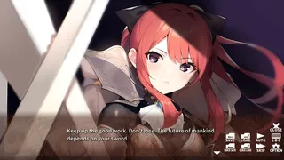 Скриншот 1 к игре 強運傭兵と宝石の姫騎士 - Fortunate Duo -