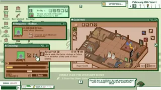 Скриншот 2 к игре Heroes For Hire - Guild Micromanagement Simulator