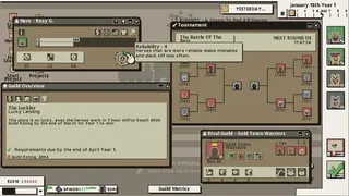 Скриншот 4 к игре Heroes For Hire - Guild Micromanagement Simulator