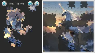 Скриншот 1 к игре Fantasy Creature Jigsaws