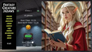 Скриншот 2 к игре Fantasy Creature Jigsaws