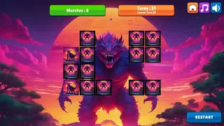Скриншот 2 к игре OG Memory: Synthwave Monsters