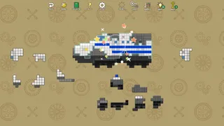 Скриншот 3 к игре ドットピースパズル
