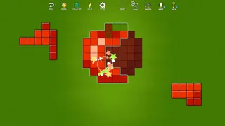 Скриншот 4 к игре ドットピースパズル