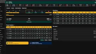 Скриншот 1 к игре Baseball Legacy Manager 24
