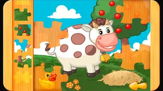 Скриншот 1 к игре Animal Farm Jigsaw Games for Toddlers, Babys and Kids