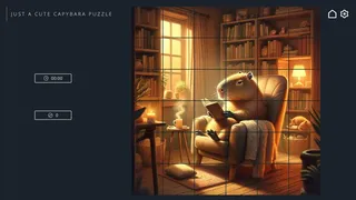 Скриншот 3 к игре Just a Cute Capybara Puzzle