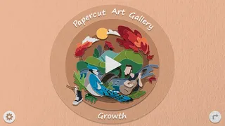 Скриншот 1 к игре Papercut Art Gallery-Growth