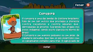 Скриншот 1 к игре Amazônia Viva Game: animais em extinção