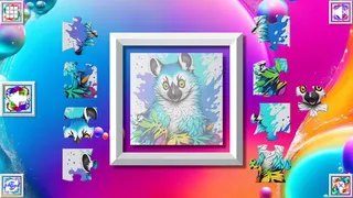 Скриншот 1 к игре Color Splash: Monkeys
