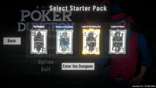 Скриншот 1 к игре Poker Dungeon : Joker's Madness