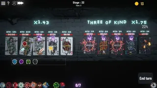 Скриншот 6 к игре Poker Dungeon : Joker's Madness