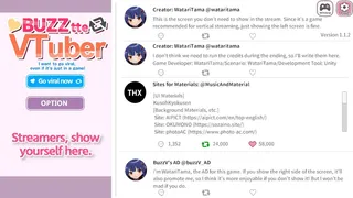 Скриншот 2 к игре バズってVTuber ゲームでいいから万バズしたい！(BUZZtte VTuber-I want to go viral, even if it's just in a game!)