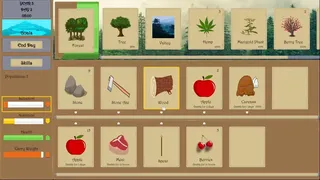 Скриншот 1 к игре Humanolve: A Human Evolution Card Saga