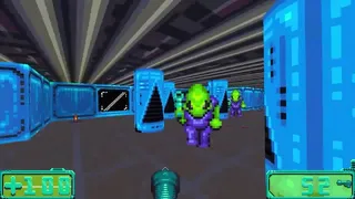 Скриншот 1 к игре DOSMan: Space Aliens in Space!