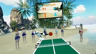Скриншот 1 к игре Beach Ping Pong Babes VR