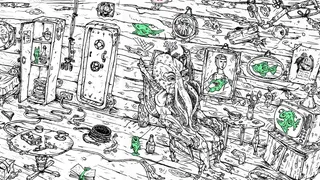 Скриншот 1 к игре 100 hidden Cthulhu fish