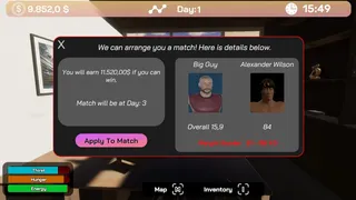 Скриншот 2 к игре Road To Champion: Boxing Simulator