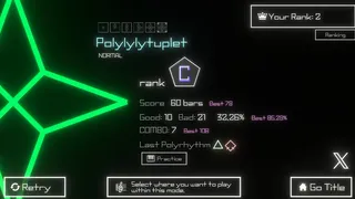 Скриншот 5 к игре Polylylyrhythm