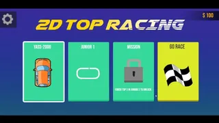 Скриншот 1 к игре 2D Top Racing