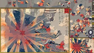 Скриншот 1 к игре Pixel Puzzles 3: Ukiyo-e Jigsaws