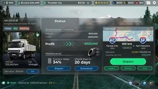 Скриншот 1 к игре Truck Manager