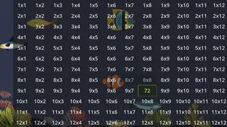 Скриншот 6 к игре Times Tables Games