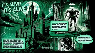 Скриншот 1 к игре Escape From Castle Frankenstein