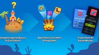 Скриншот 2 к игре Fish Idle 2: Underwater Mystery