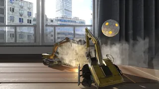 Скриншот 1 к игре Metal Toy Excavator
