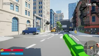 Скриншот 4 к игре Lil'Johnny Watermelon Smash