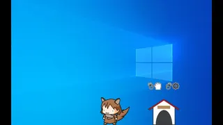 Скриншот 1 к игре デスクトップわんわんお～