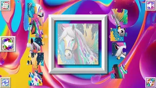 Скриншот 1 к игре Color Splash: Horses
