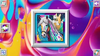 Скриншот 2 к игре Color Splash: Horses