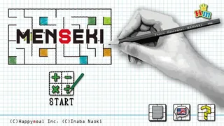 Скриншот 1 к игре ひらめきパズル！面積迷路