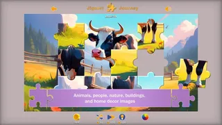 Скриншот 5 к игре Jigsort Journey: Puzzle Blend