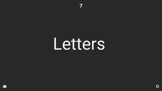 Скриншот 2 к игре Letters