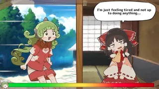 Скриншот 2 к игре あうんちゃんのお困りですよね!?霊夢さん!