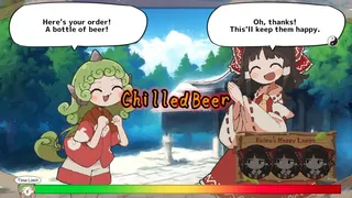 Скриншот 6 к игре あうんちゃんのお困りですよね!?霊夢さん!