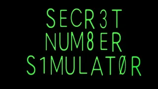 Скриншот 3 к игре Secret Number Simulator