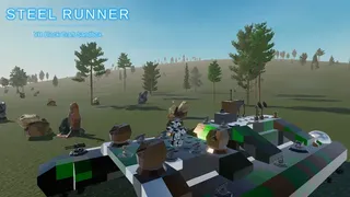 Скриншот 1 к игре Steel Runner - VR Block Craft Sandbox
