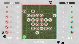 Скриншот 1 к игре Dog vs Cat Othello