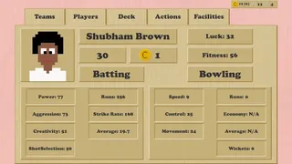 Скриншот 3 к игре Cool Cucumber Cricket Manager