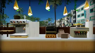 Скриншот 2 к игре Drive Thru Miami - Restaurant Simulator