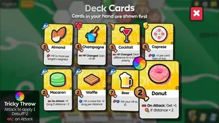 Скриншот 2 к игре Food Fight Fiesta: Multi-Use Cards