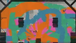 Скриншот 3 к игре Ninjas on Trampolines