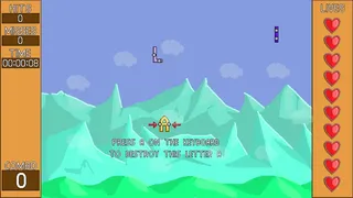 Скриншот 1 к игре Destroy All Letters