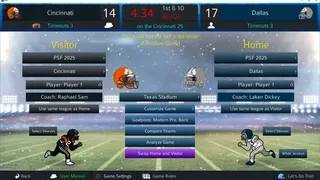 Скриншот 2 к игре Pro Strategy Football 2025