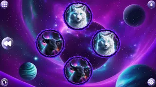 Скриншот 1 к игре Space Memory: Animals